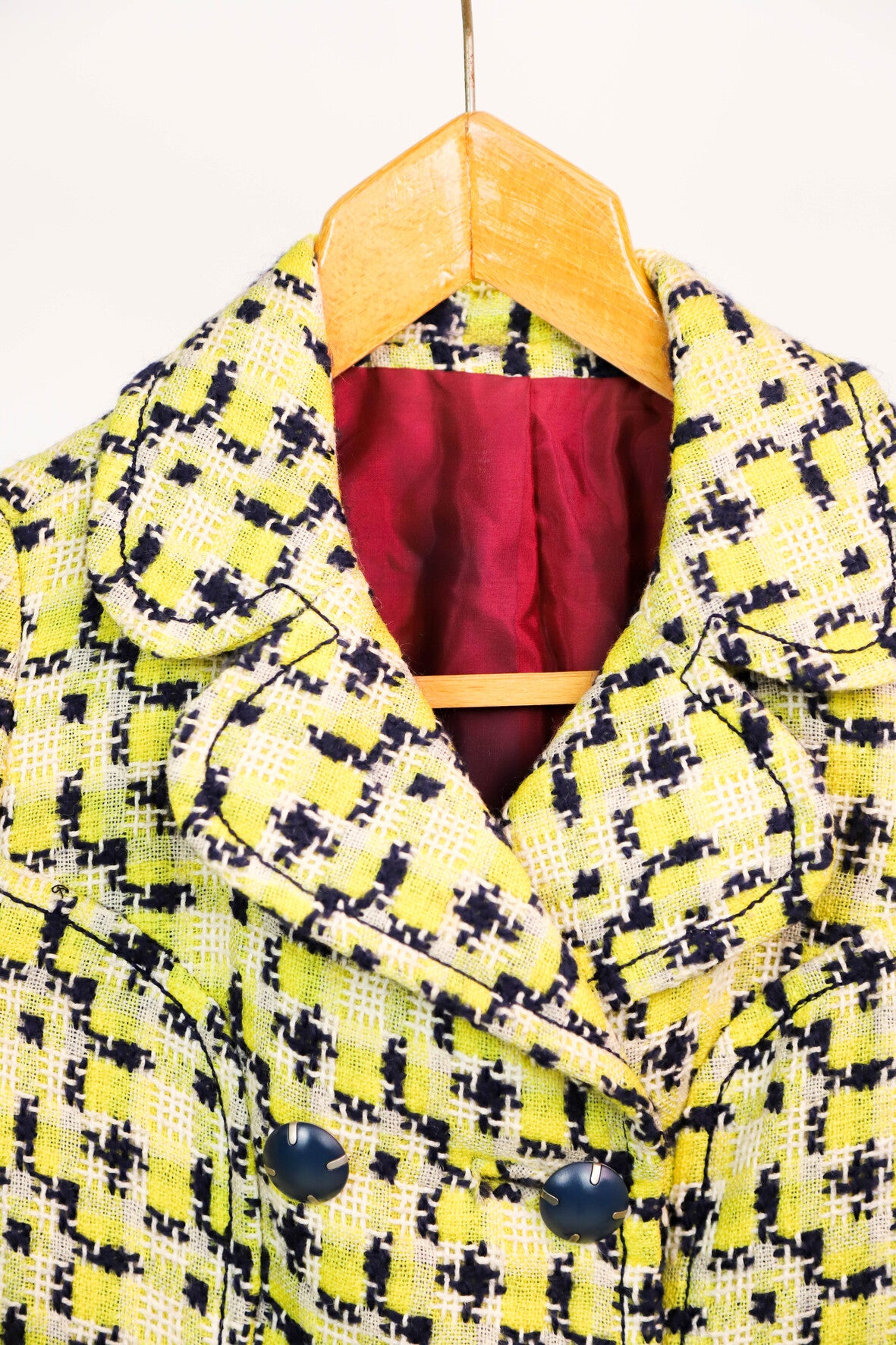 Blazer jaune et bleu Taille S