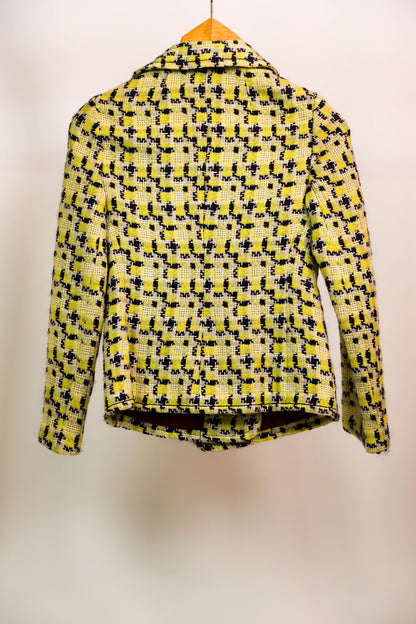 Blazer jaune et bleu Taille S