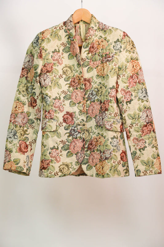 Veste fleurie irisé Zoë la Fée Taille M