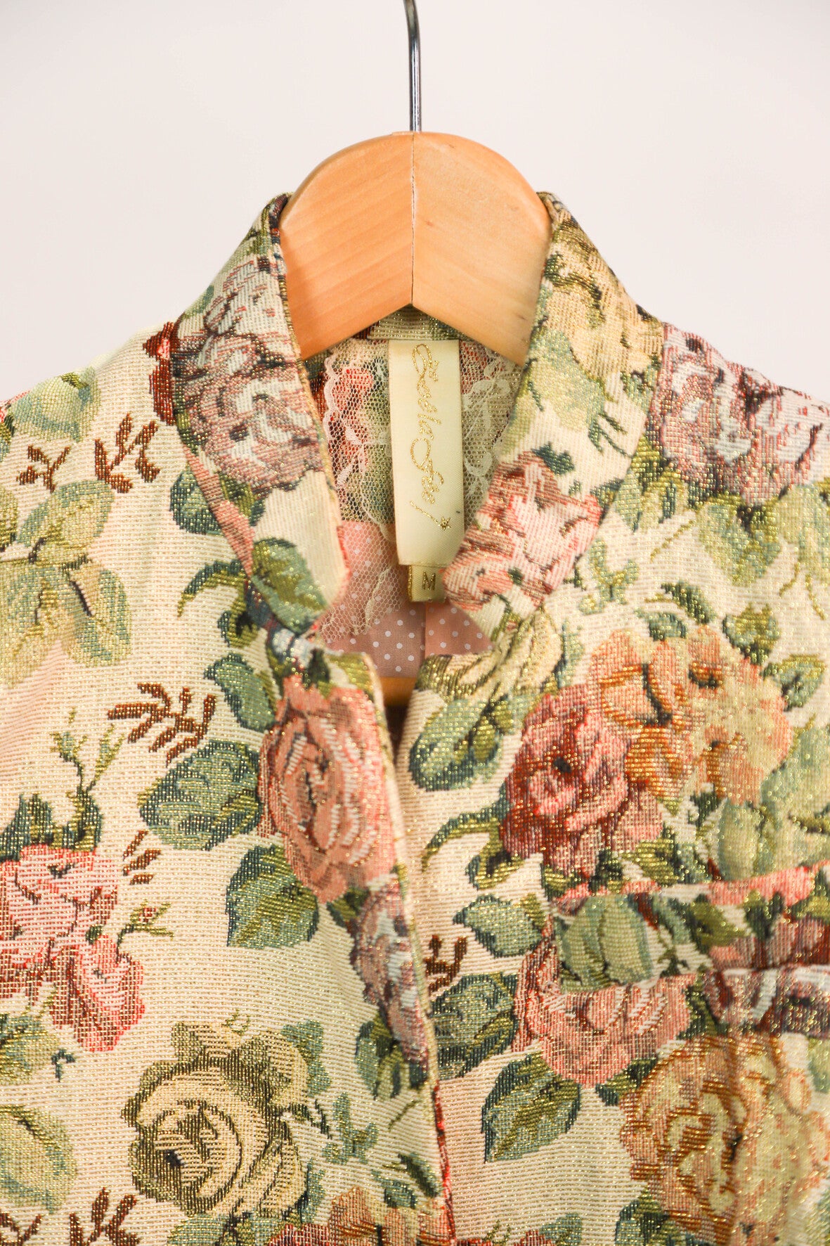 Veste fleurie irisé Zoë la Fée Taille M
