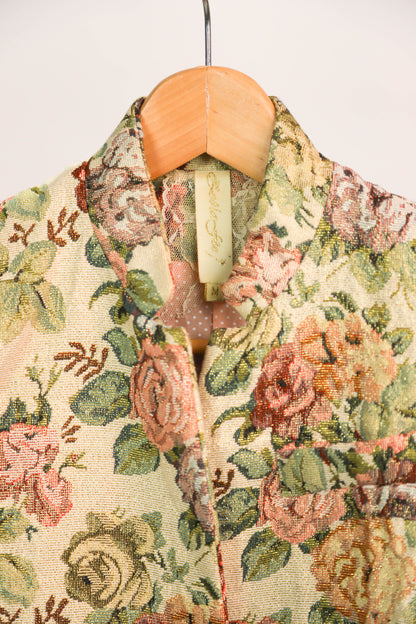 Veste fleurie irisé Zoë la Fée Taille M