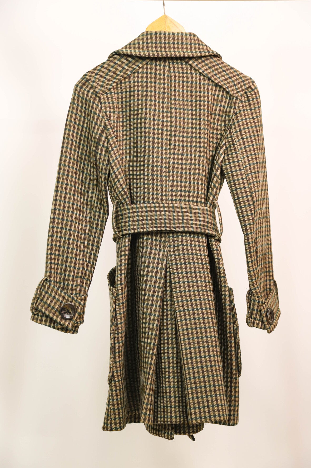 Manteau à carreaux Zara Taille S