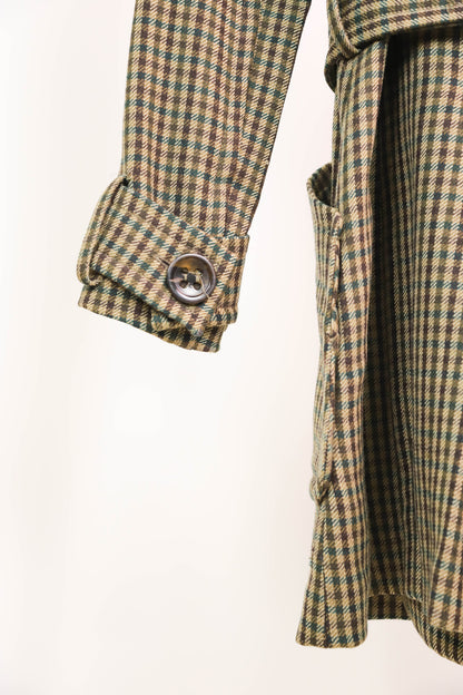 Manteau à carreaux Zara Taille S