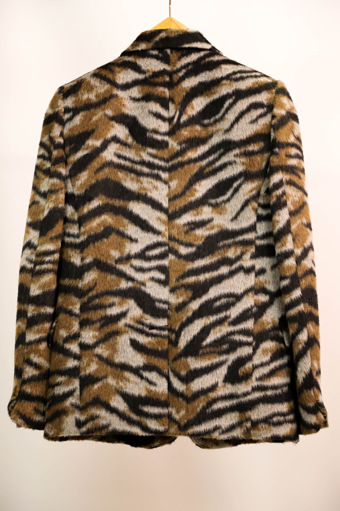 Blazer multicolore cintré en fausse fourrure motif zébré ZADIG ET VOLTAIRE XS