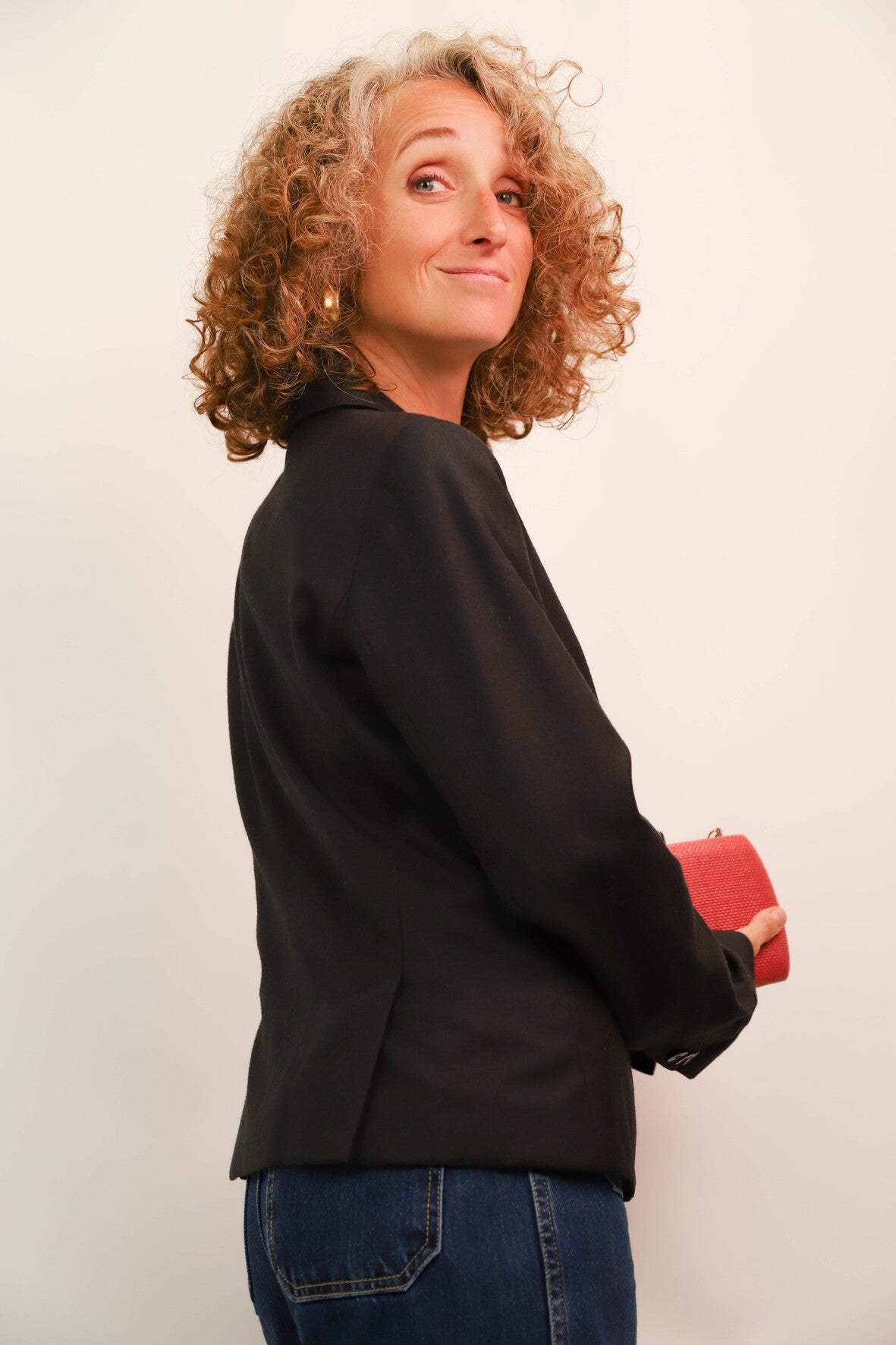 Blazer gris anthracite Agnes B Taille M