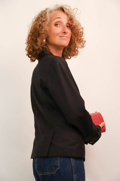 Blazer gris anthracite Agnes B Taille M