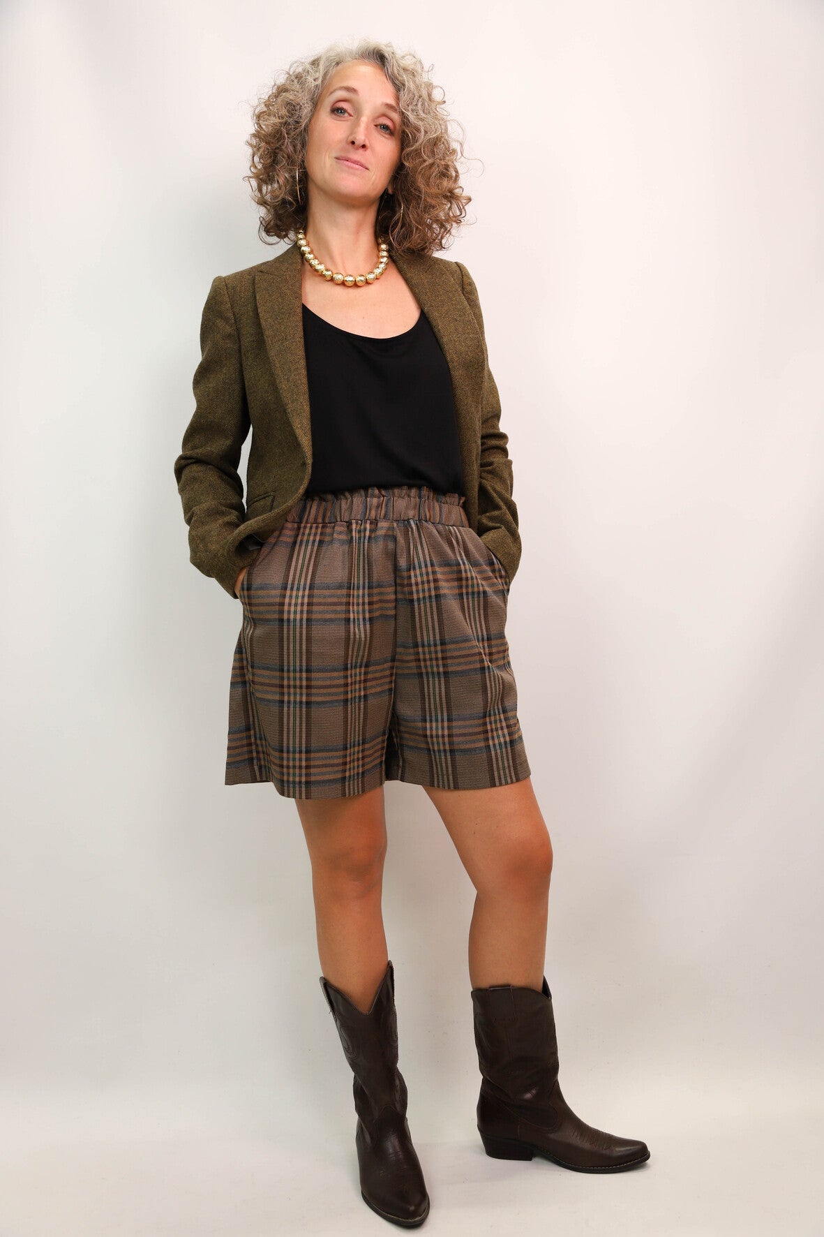 Blazer vert Mango Taille XS