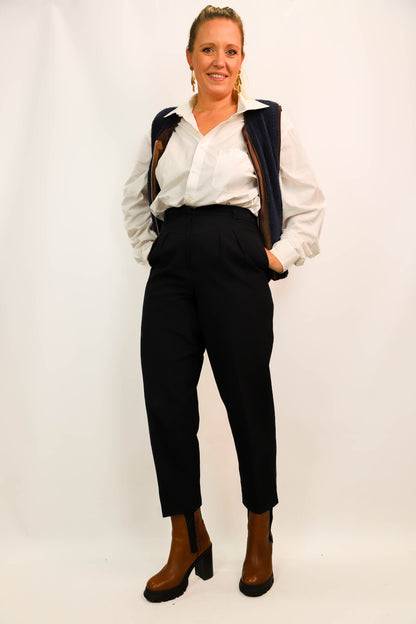 Pantalon noir Louis Feraud Taille L