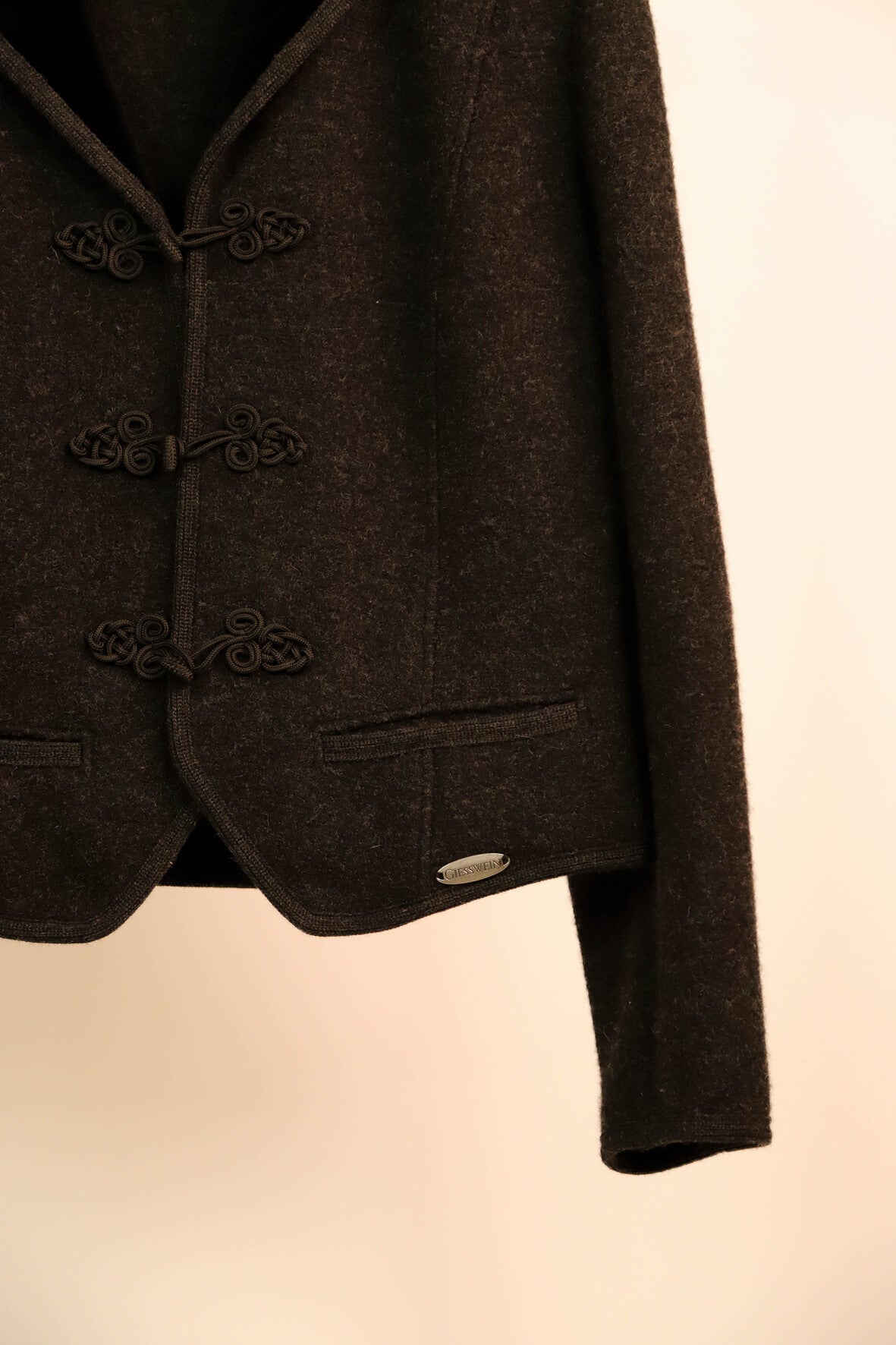 Veste gris anthracite Giesswein Taille L