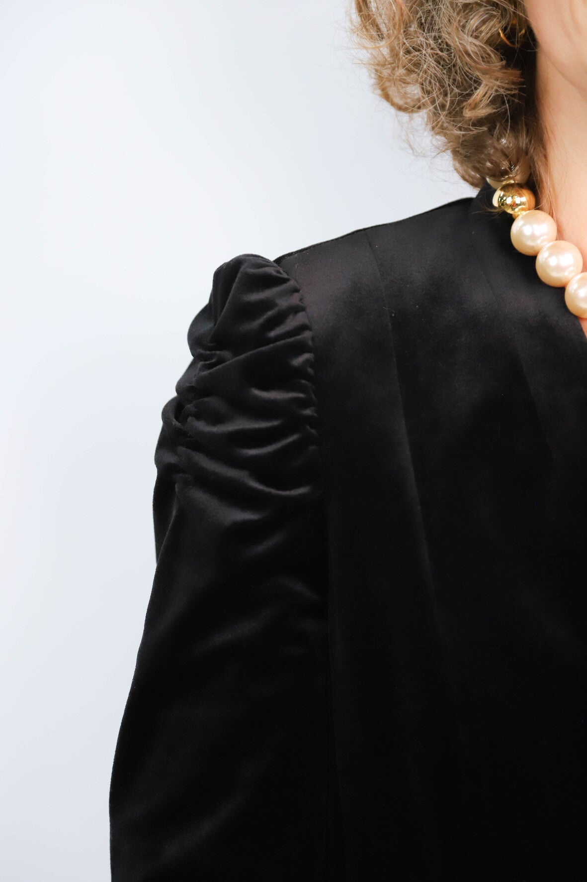 Veste blazer en velours noir Esprit Taille XS