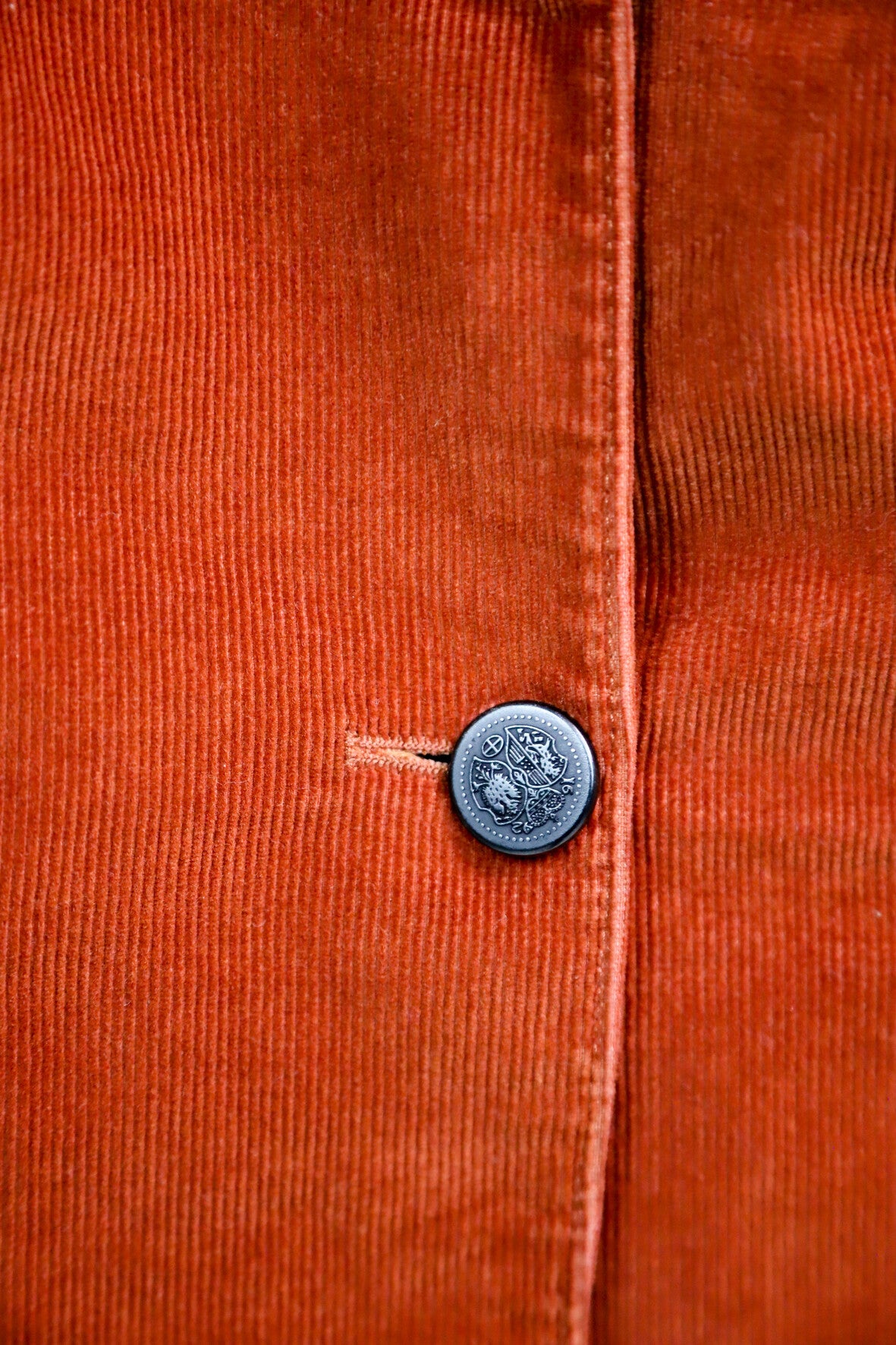 Veste blazer en velours cotelé marron, Saint Hilaire Taille M