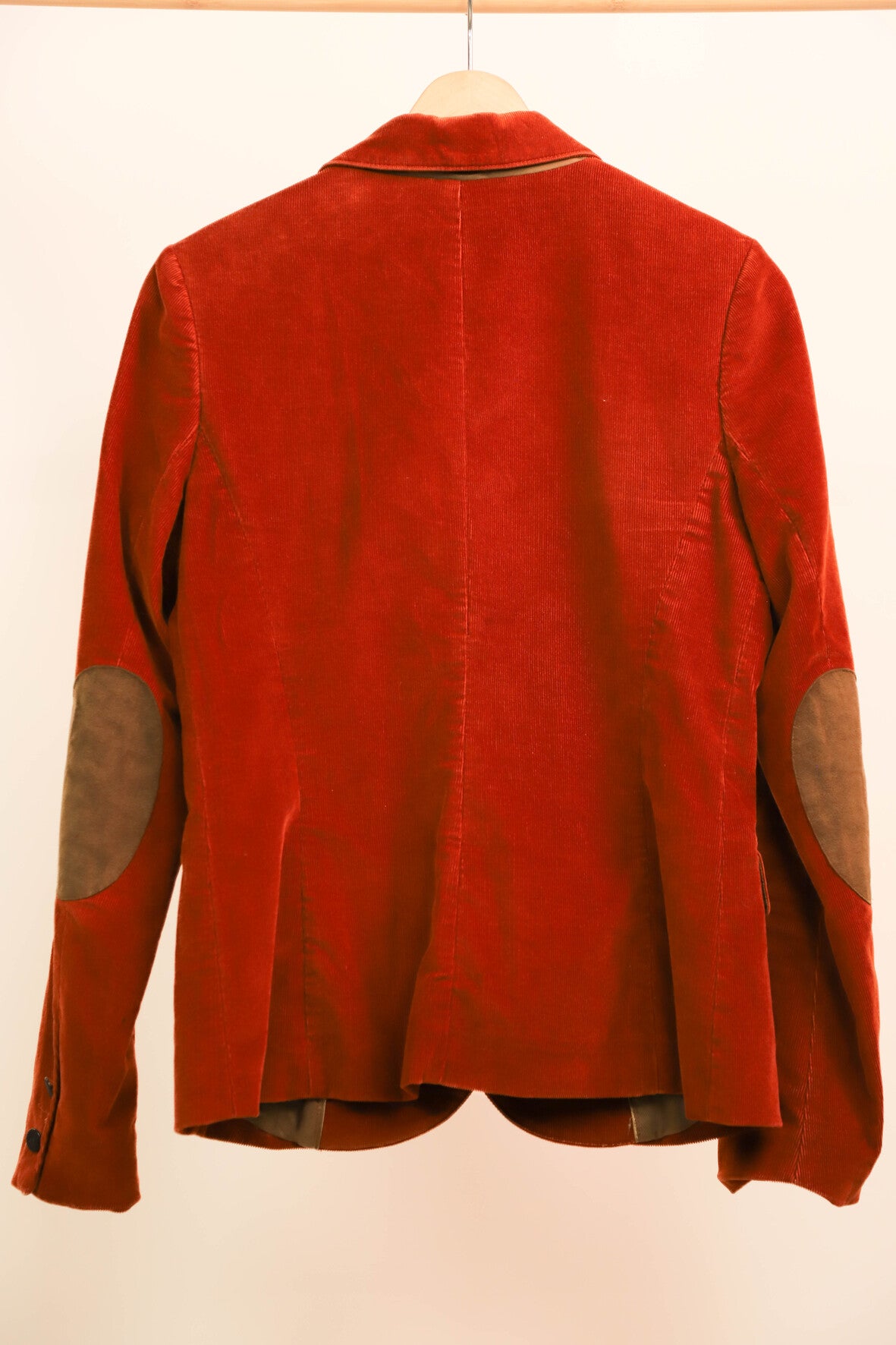 Veste blazer en velours cotelé marron, Saint Hilaire Taille M