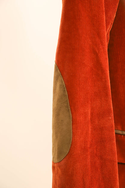 Veste blazer en velours cotelé marron, Saint Hilaire Taille M