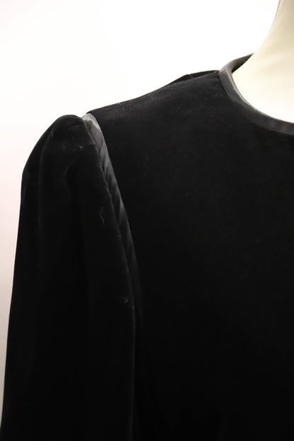 Veste en velours noire Louis Feraud Taille M