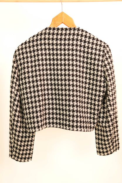 Veste à carreaux vintage Taille S
