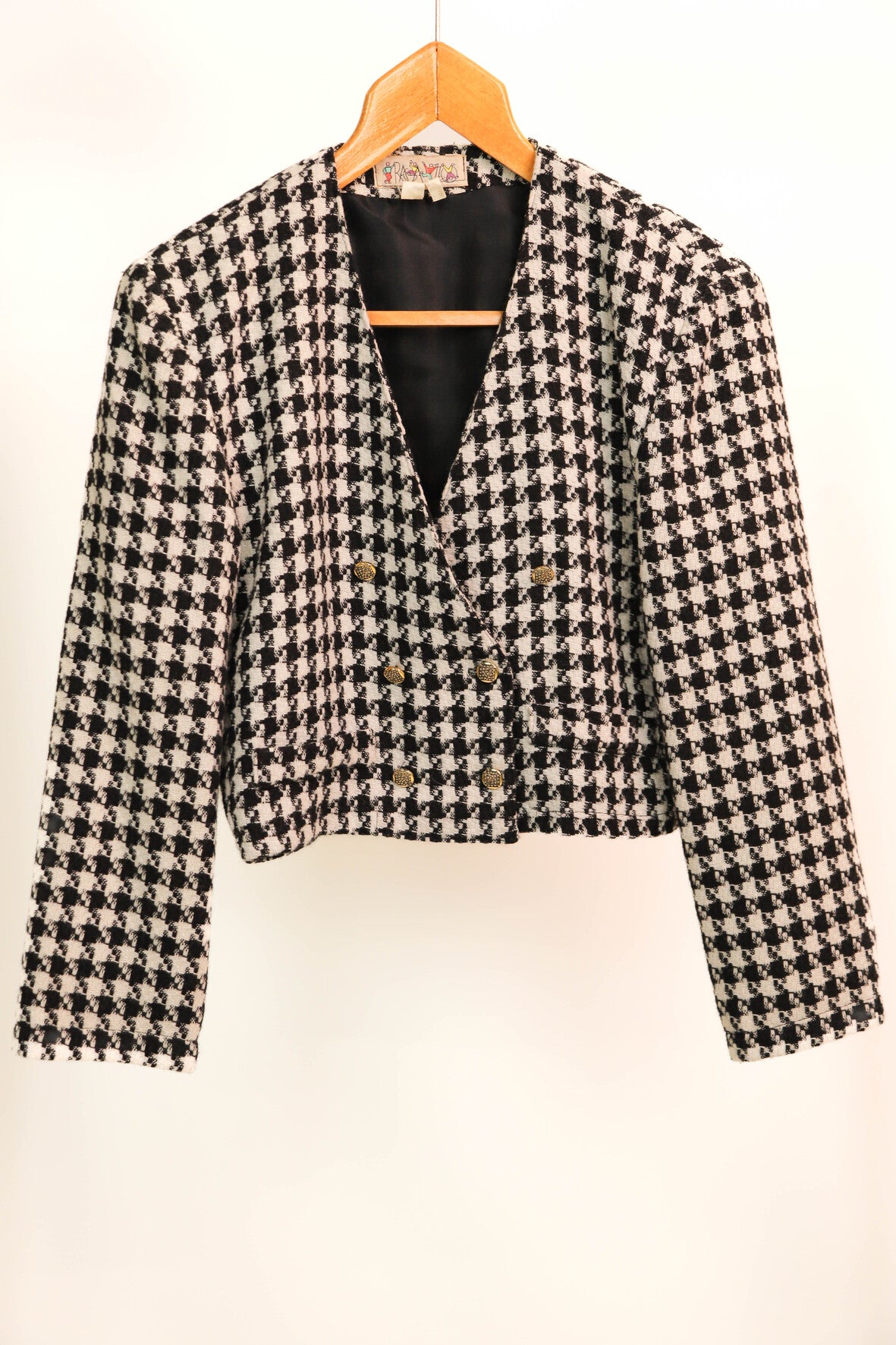 Veste à carreaux vintage Taille S