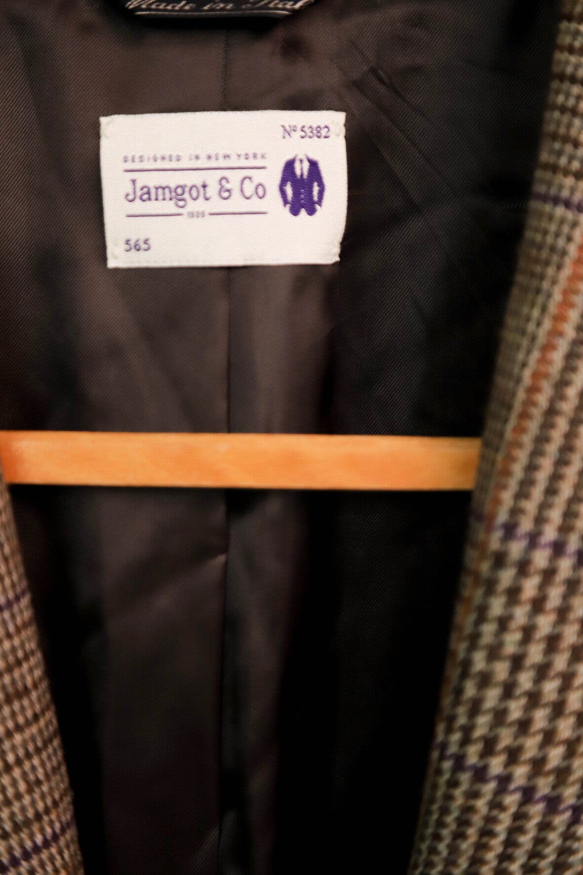 Veste en laine marron Jamgot & Co Taille L - NEUF