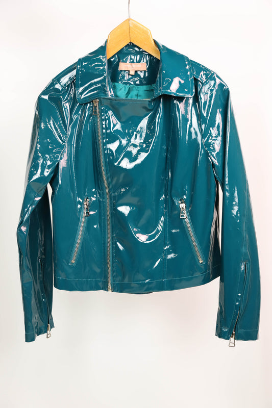 Veste ciré bleu canard On Parle de Vous Taille M