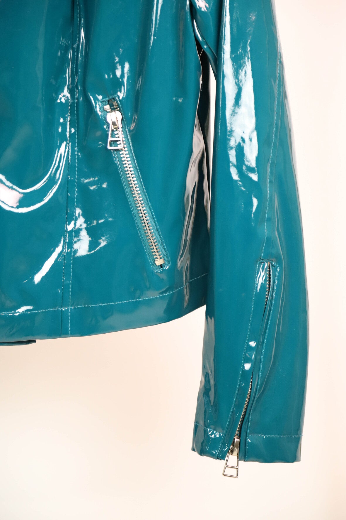 Veste ciré bleu canard On Parle de Vous Taille M