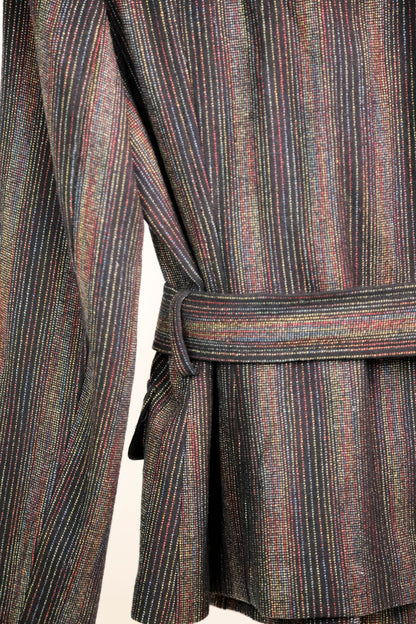 Manteau noir Liu Taille XXL