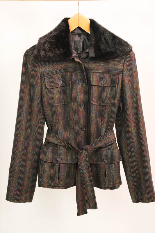 Manteau noir Liu Taille XXL