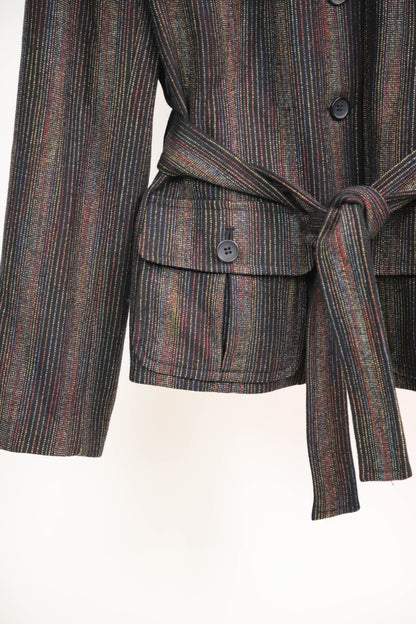 Manteau noir Liu Taille XXL