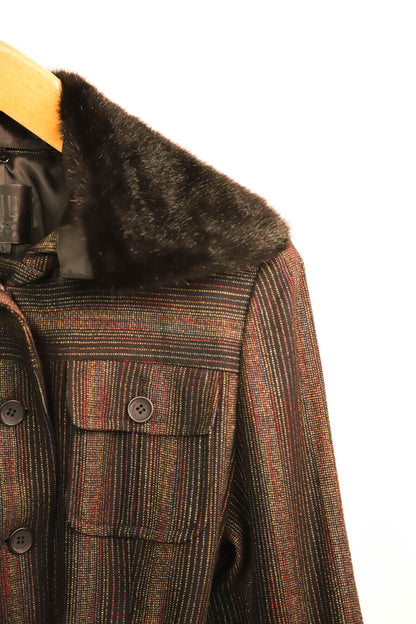 Manteau noir Liu Taille XXL