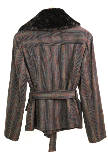 Manteau noir Liu Taille XXL