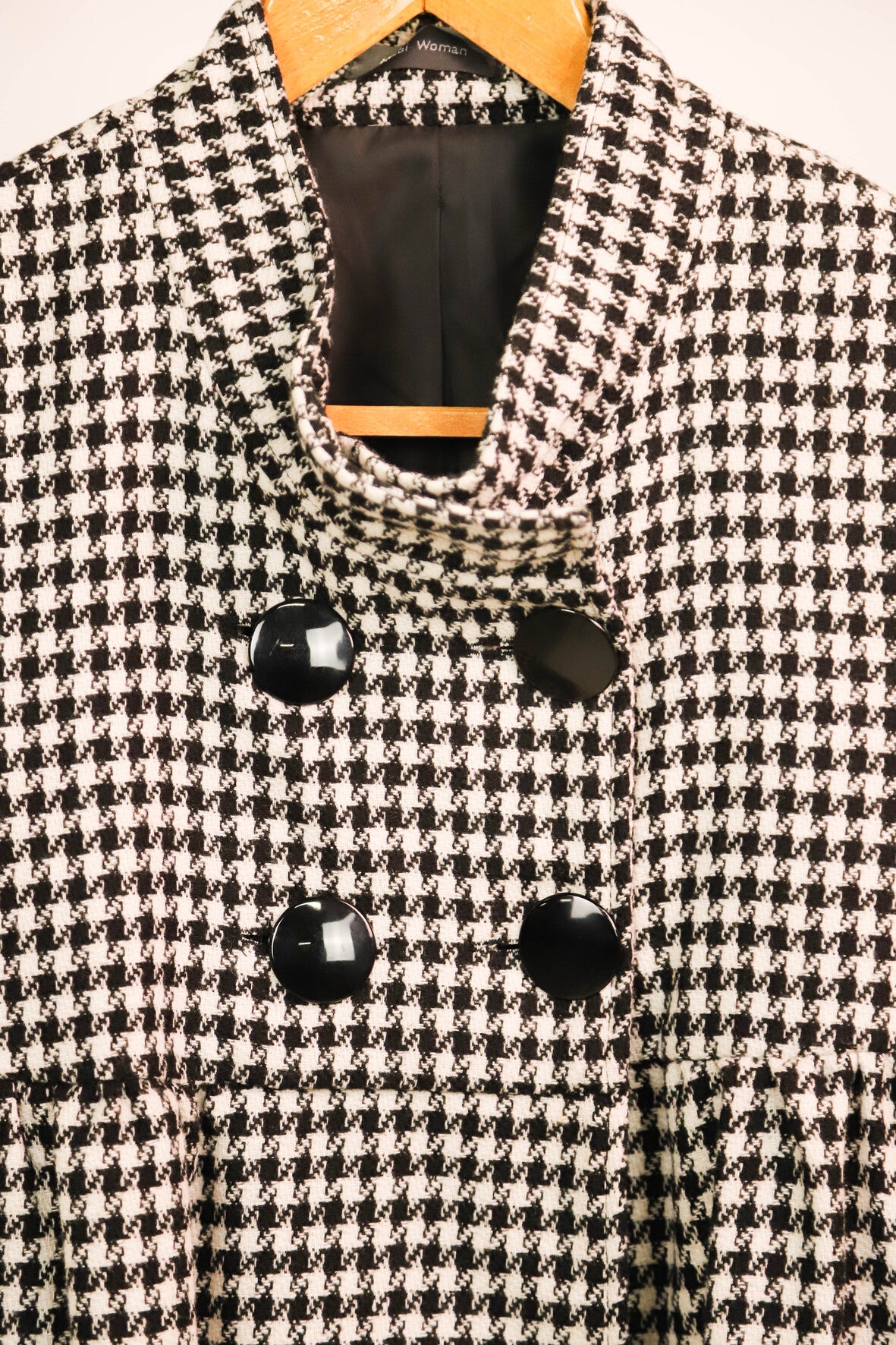 Veste noire et blanche Kiabi Taille S