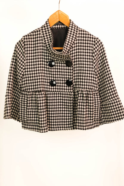 Veste noire et blanche Kiabi Taille S