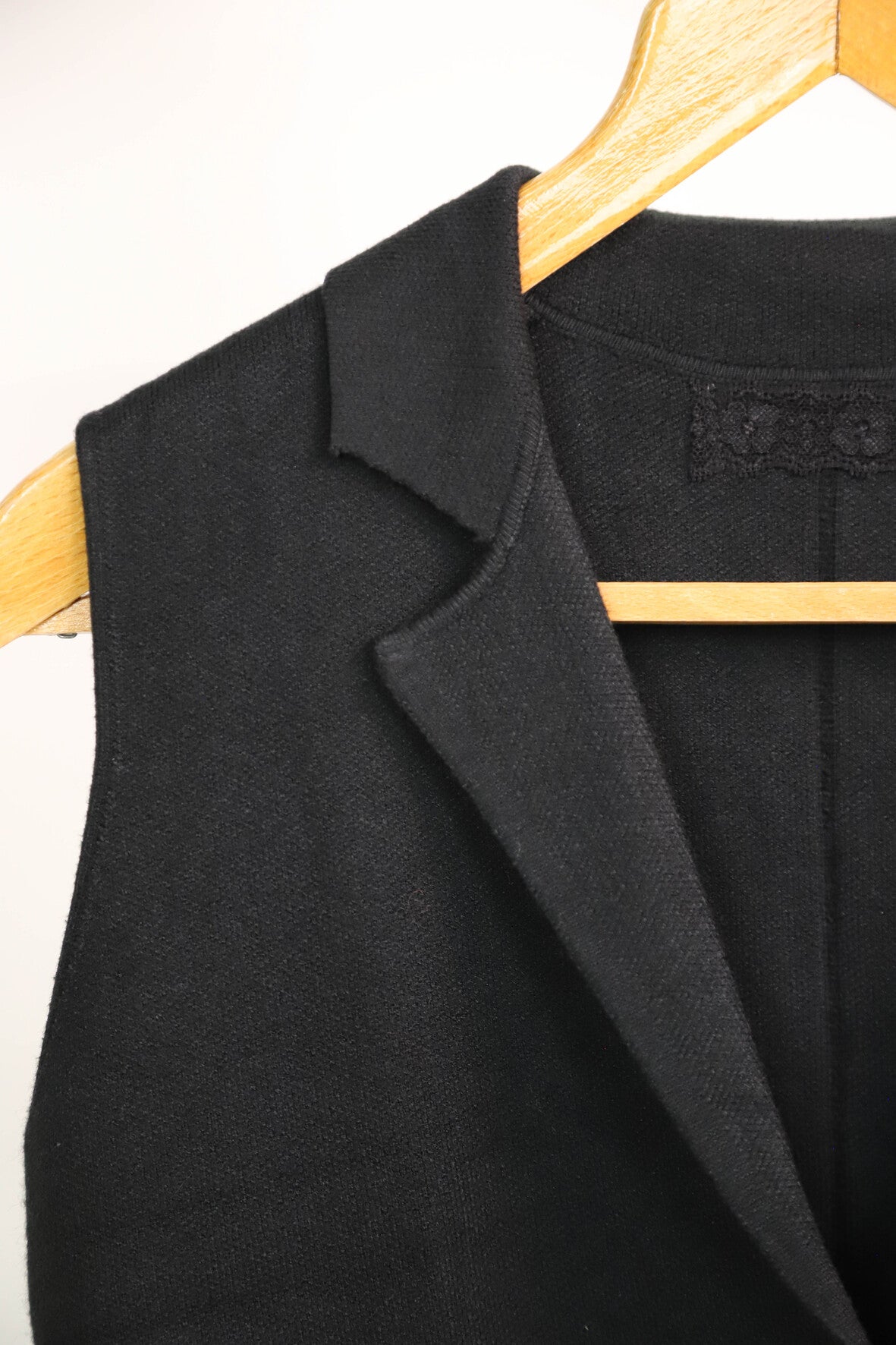 Veste sans manches noire Taille Unique - NEUF