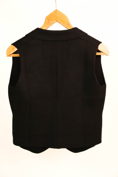Veste sans manches noire Taille Unique - NEUF