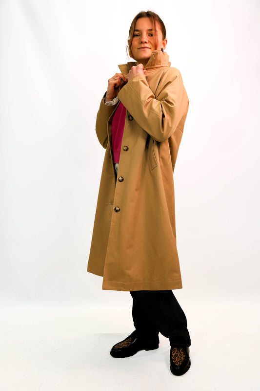 Trench camel It Hippie Taille S