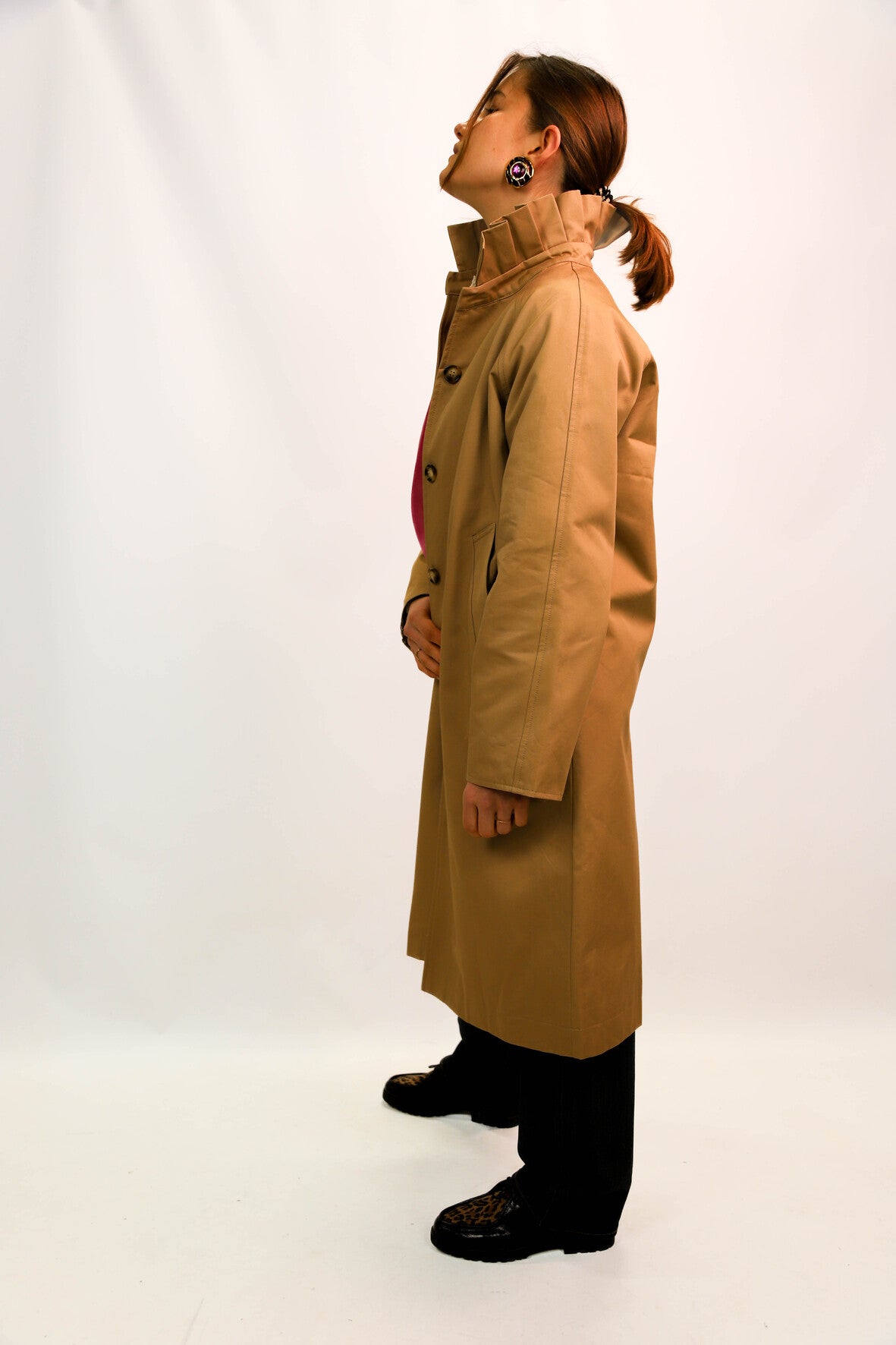 Trench camel It Hippie Taille S