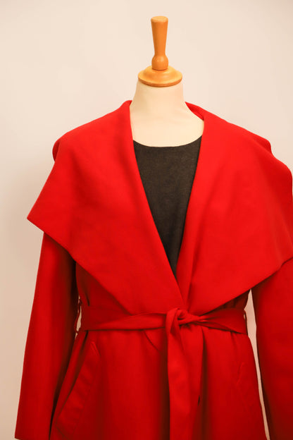 Manteau rouge Taille M