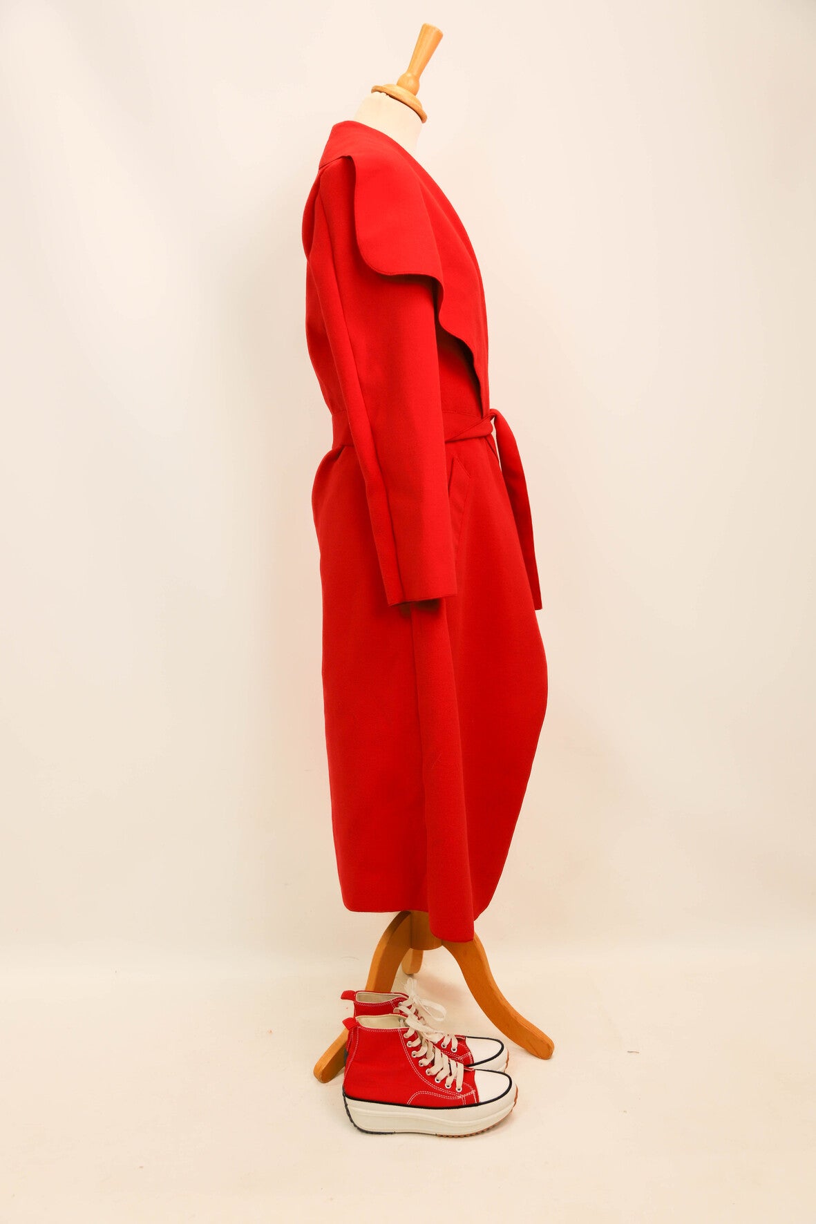 Manteau rouge Taille M