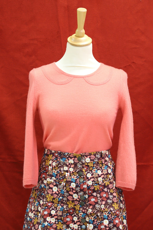 Pull corail Eric Bompard Taille S